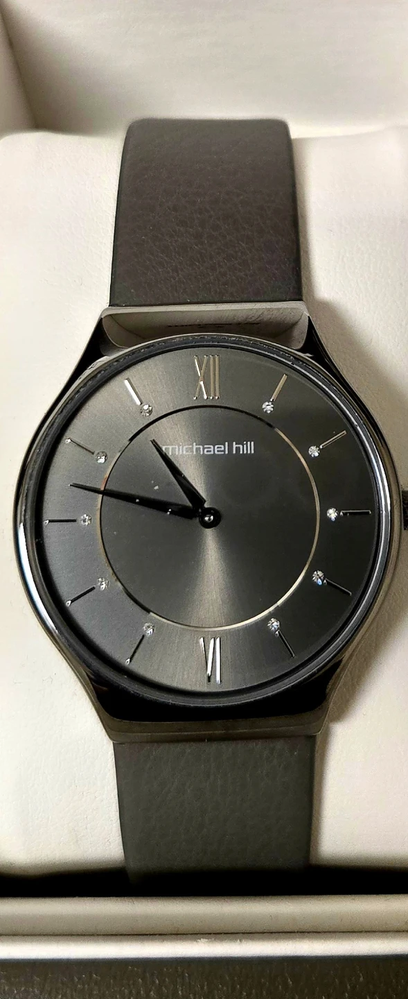 Michael Hill Minimalist Watch with Leather Strap - photo 2