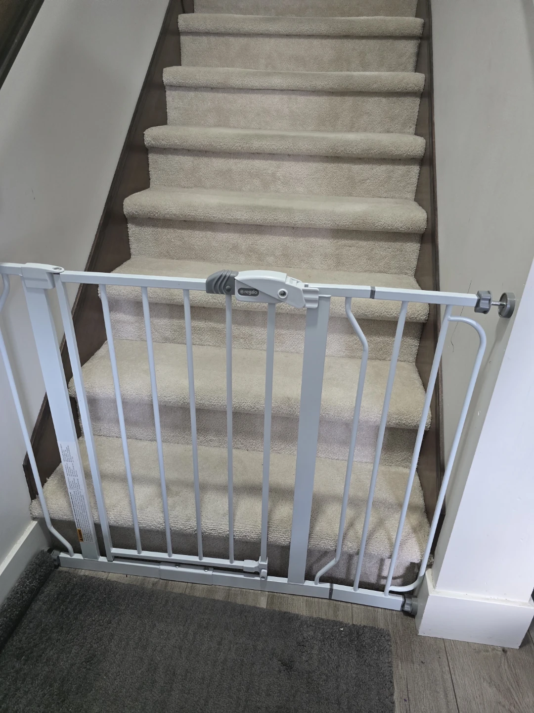Regalo Baby Gate White