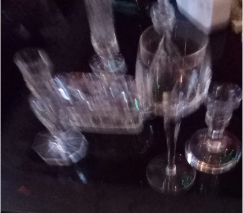 Set of Crystal Glassware