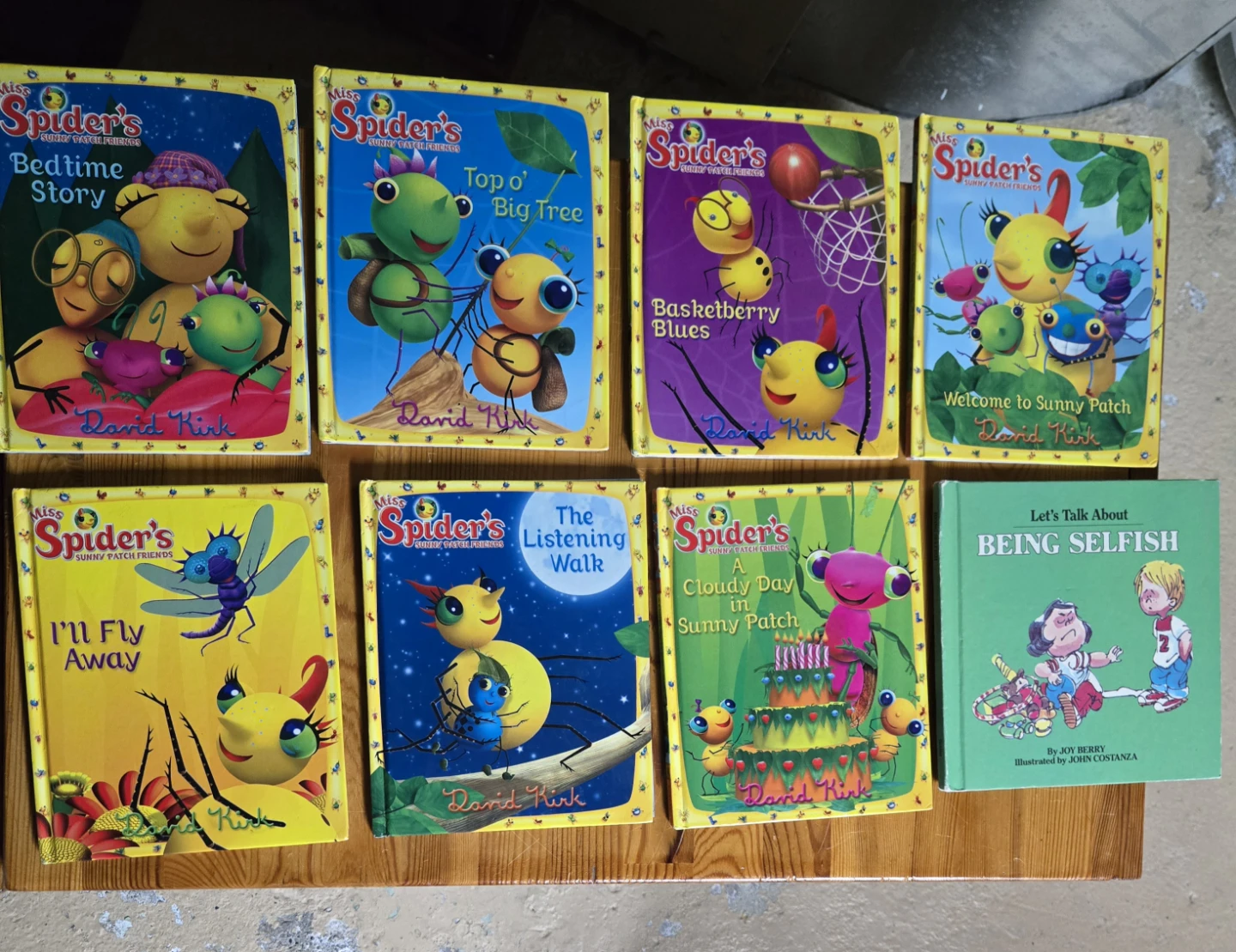 Miss Spider's Sunny Patch Friends Book Set
