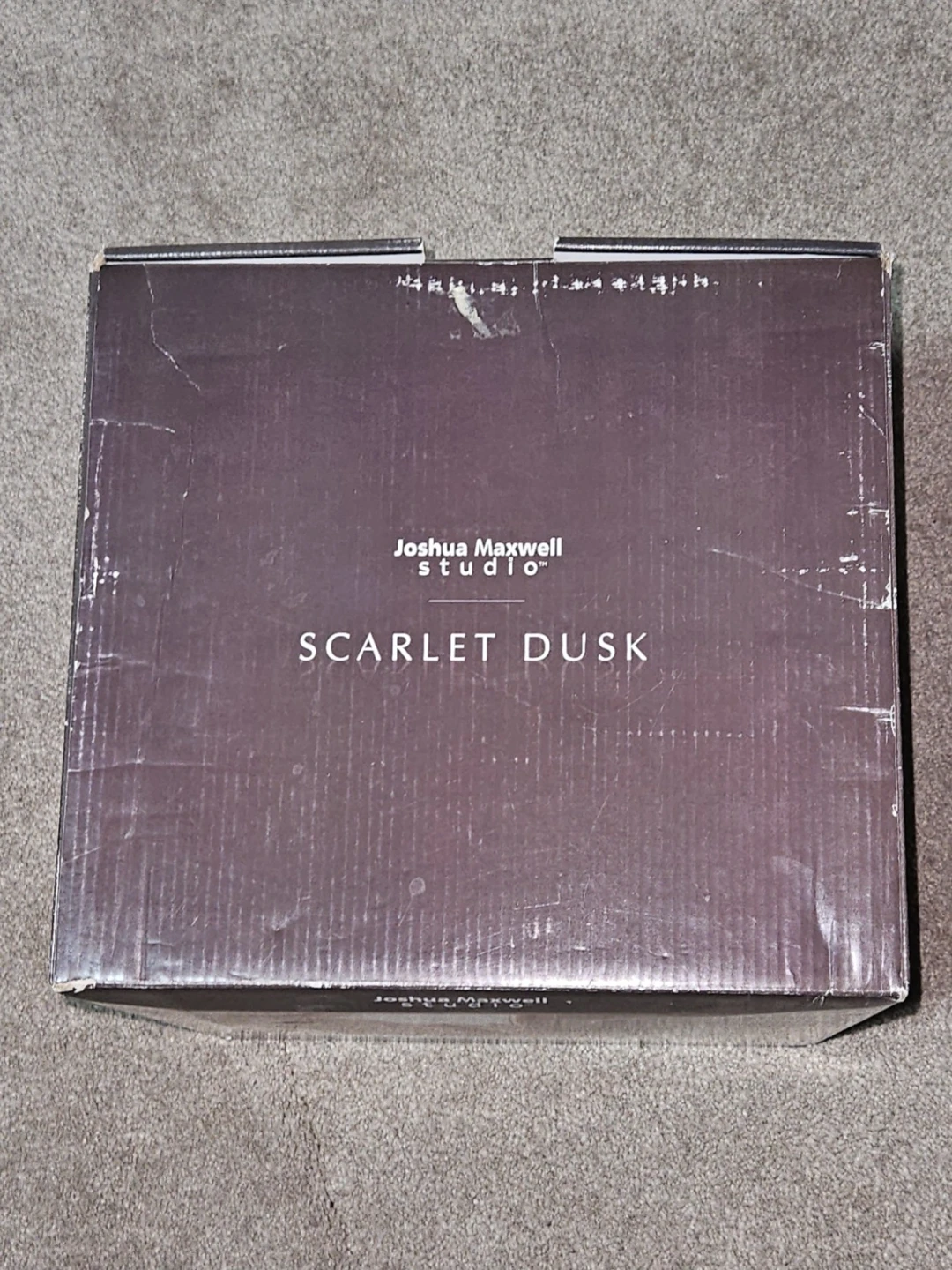 Joshua Maxwell Studio Scarlet Dusk 16 Piece Dinner Set