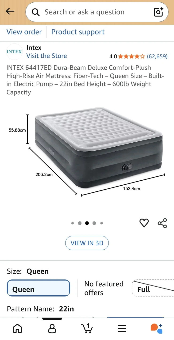 Queen Size Air Mattress - photo 2