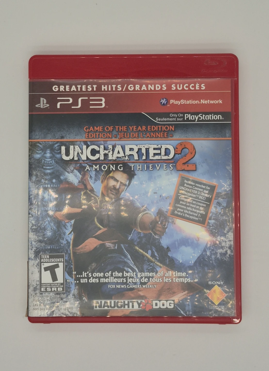 Uncharted 2: Among Thieves Game of the Year Edition PS3