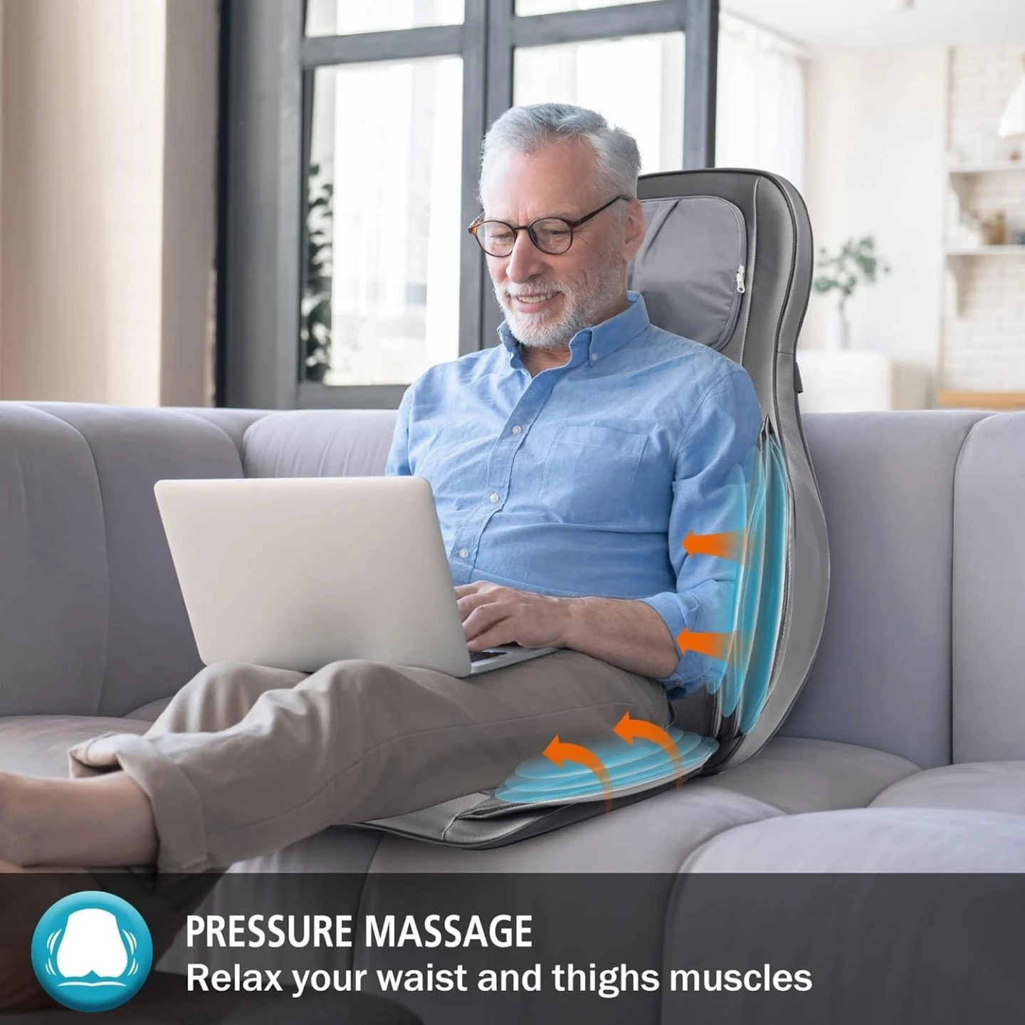 BNIB Comfier Shiatsu Neck & Back Massager with Heat - photo 5