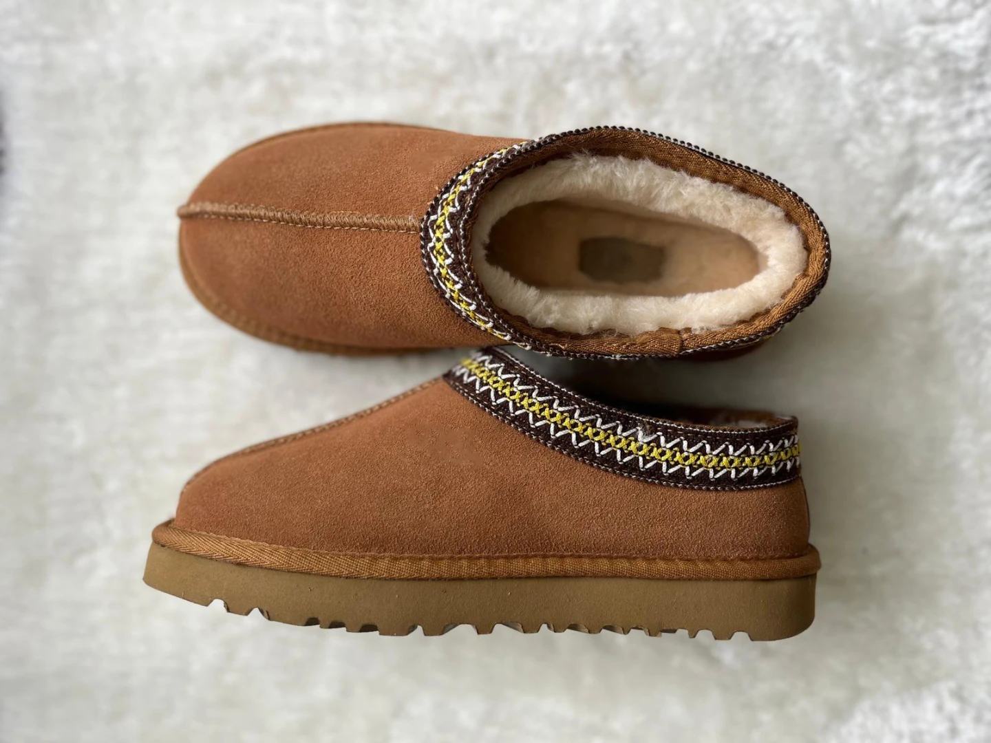 Brown Suede Slippers - photo 4