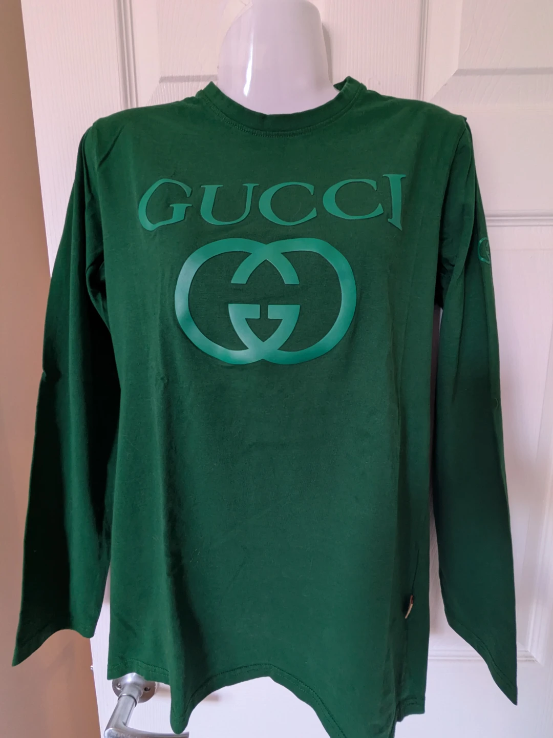 Green Gucci Long Sleeve T-Shirt - photo 2