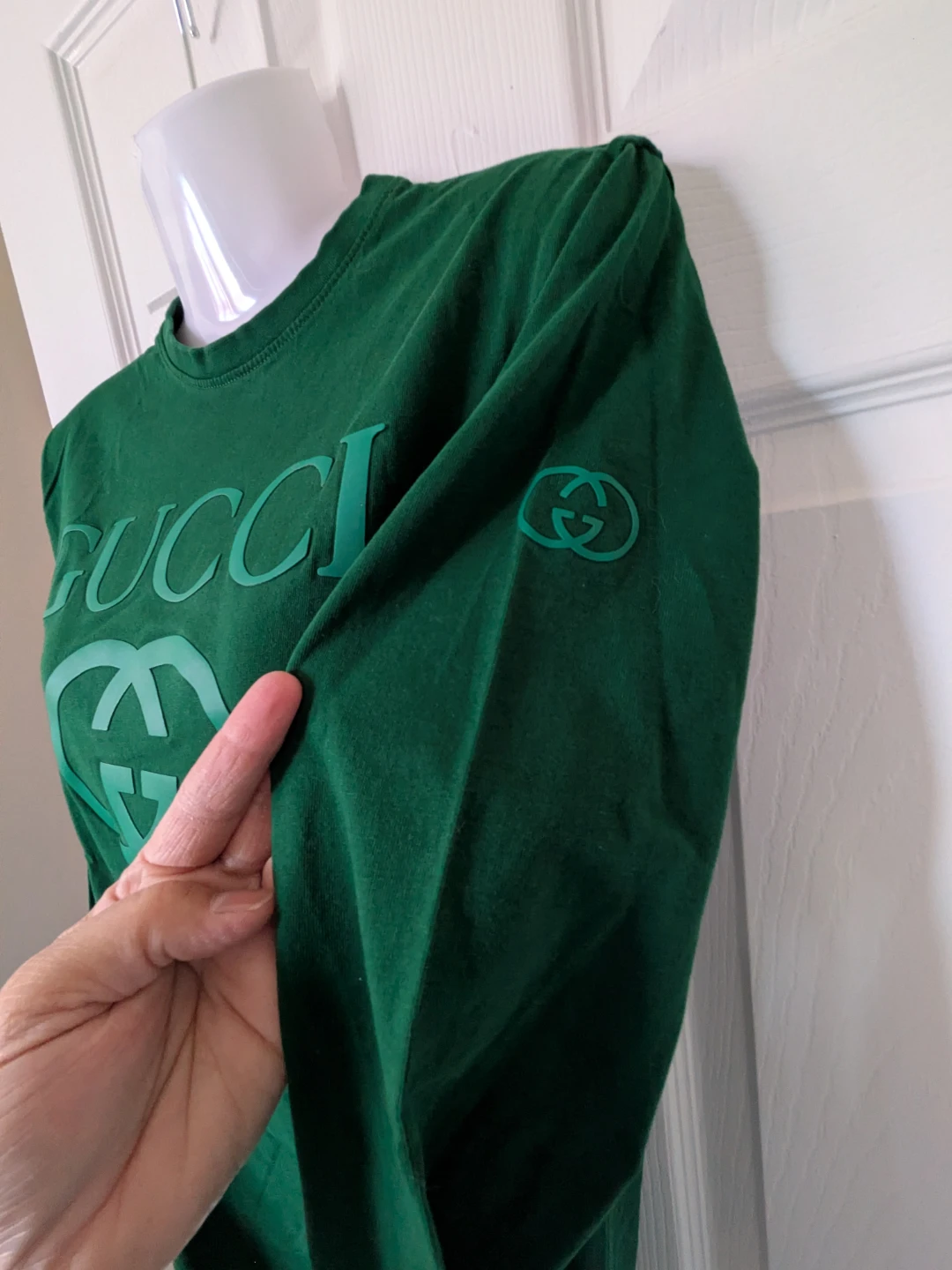 Green Gucci Long Sleeve T-Shirt - photo 3