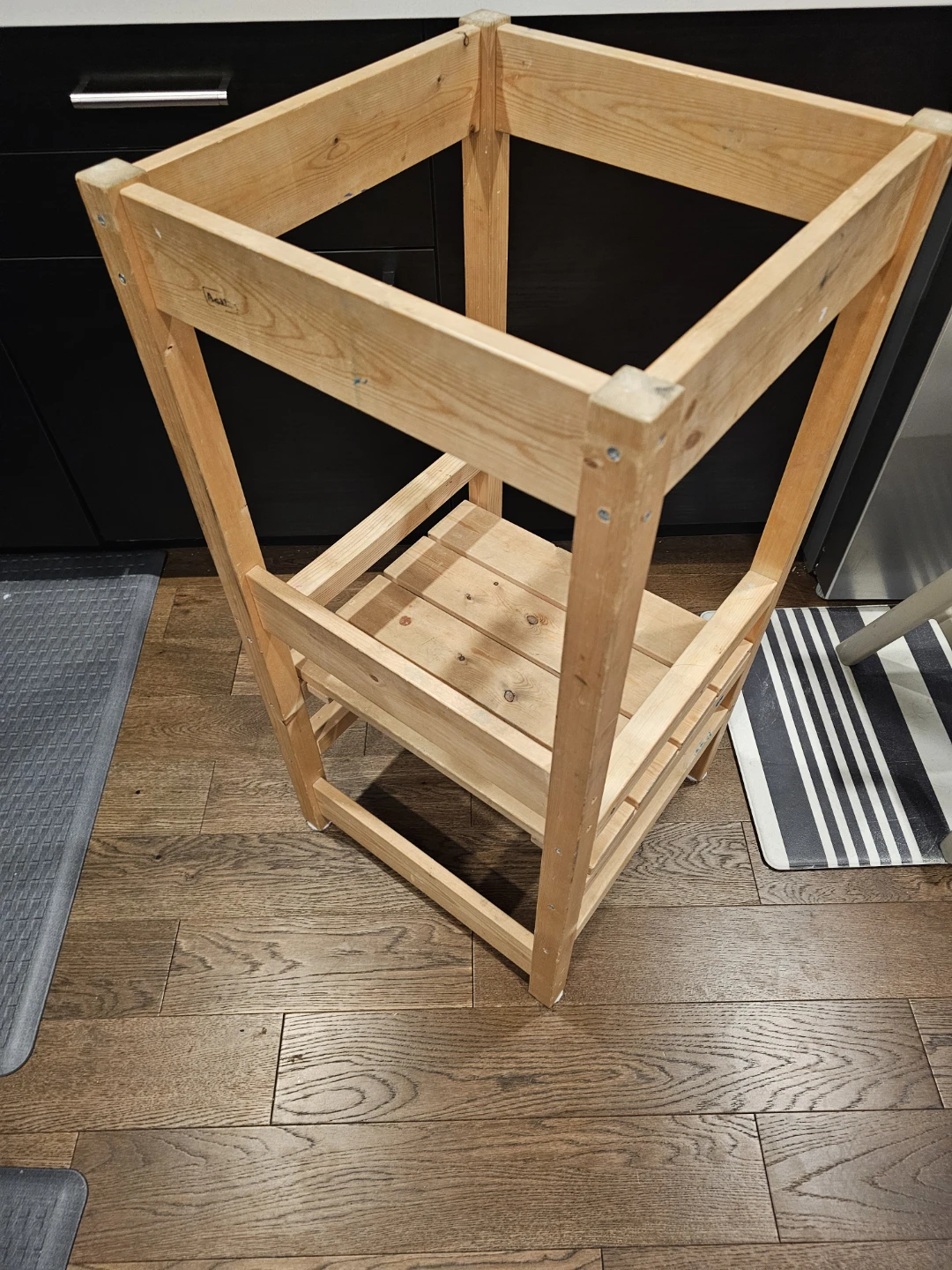 Wooden Kids Kitchen Step Stool/ learning tower - photo 2