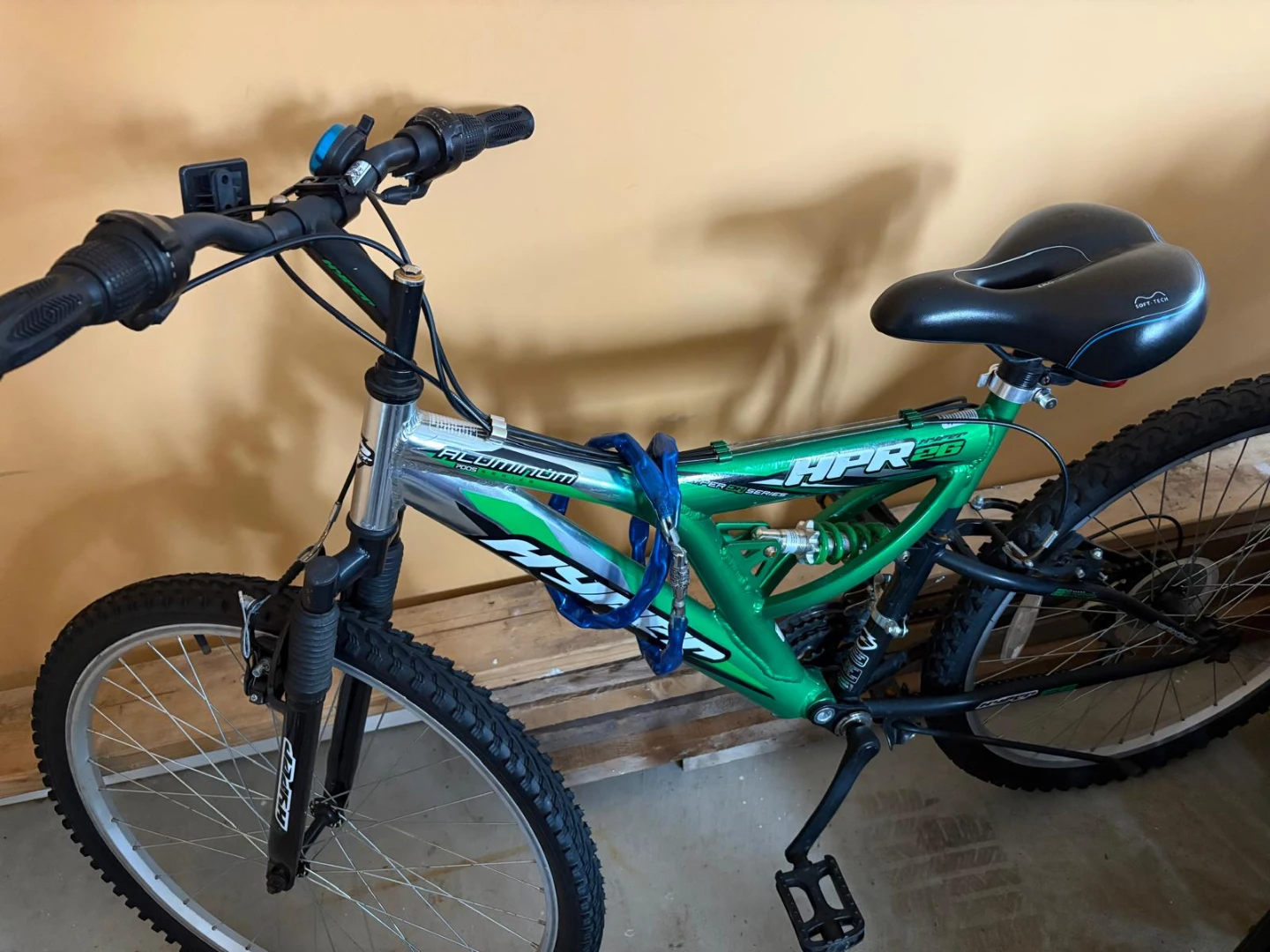 Green Hyper 36 Full Suspension Mountain Bike