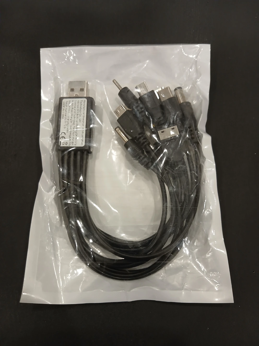 USB Multi-Connector Charging Cable (10 Assorted Charging Tips) - photo 2