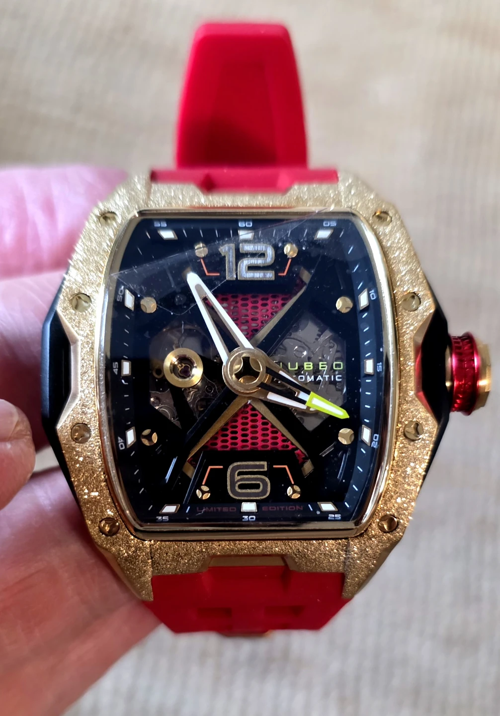 New Automatic Nubeo Davinci watch.
