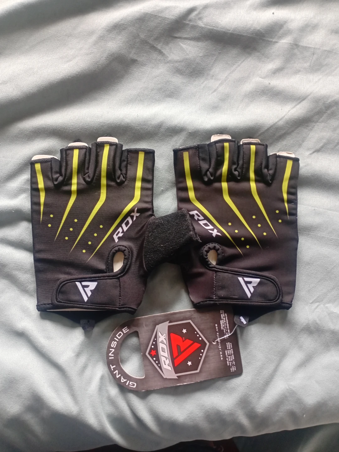 RDX Fingerless Weightlifting/ Cycling Gloves