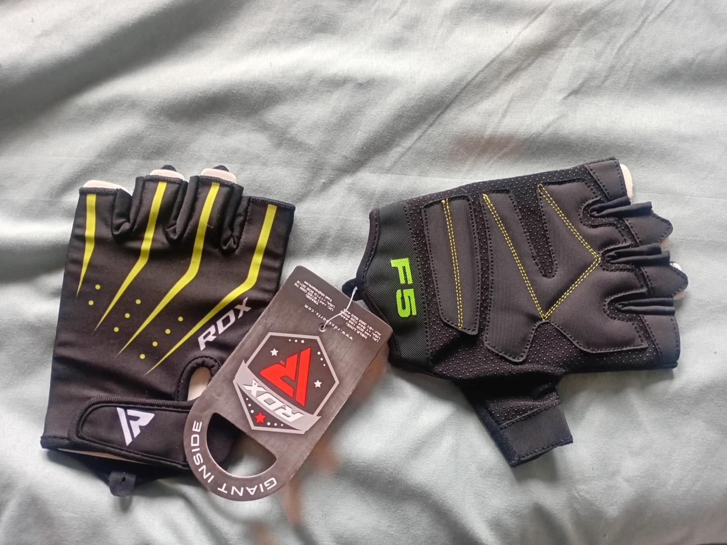 RDX Fingerless Weightlifting/ Cycling Gloves - photo 2
