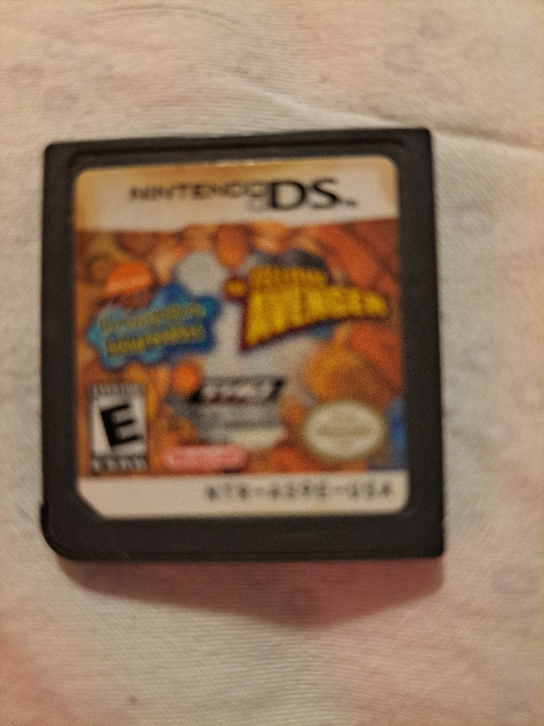 Nintendo DS Game: SpongeBob's Truth or Square