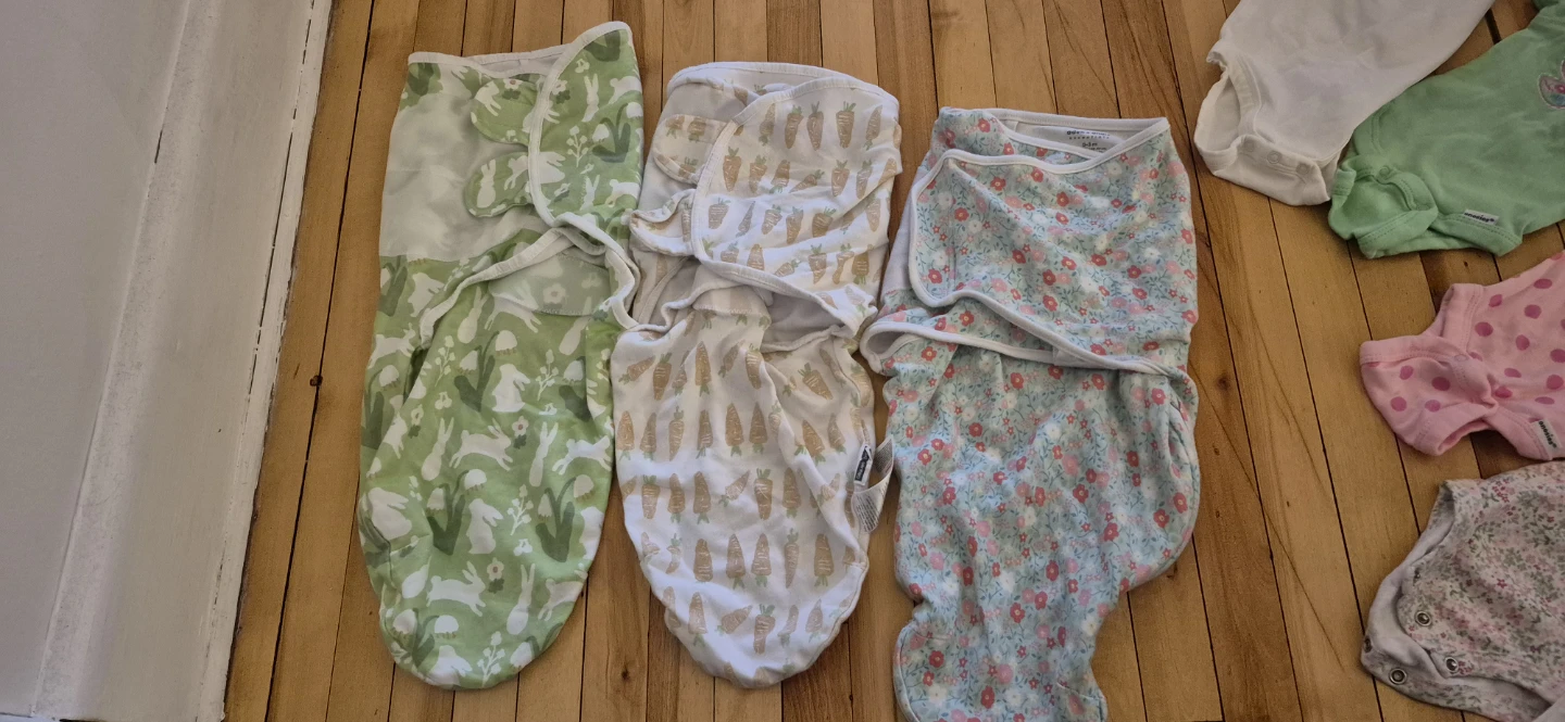 Baby Swaddle Sleepers and Onesies Bundle - photo 2