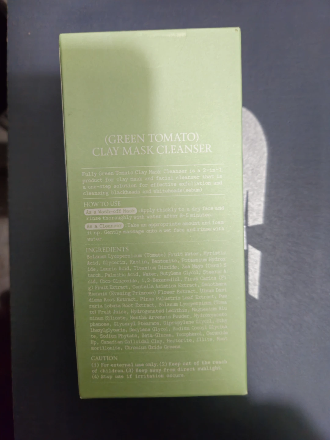 FULLY GREEN - Tomato Clay Pack Cleanser - photo 2