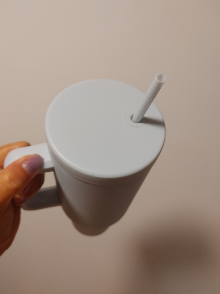 Large Tumbler with Handle and Straw - photo 3