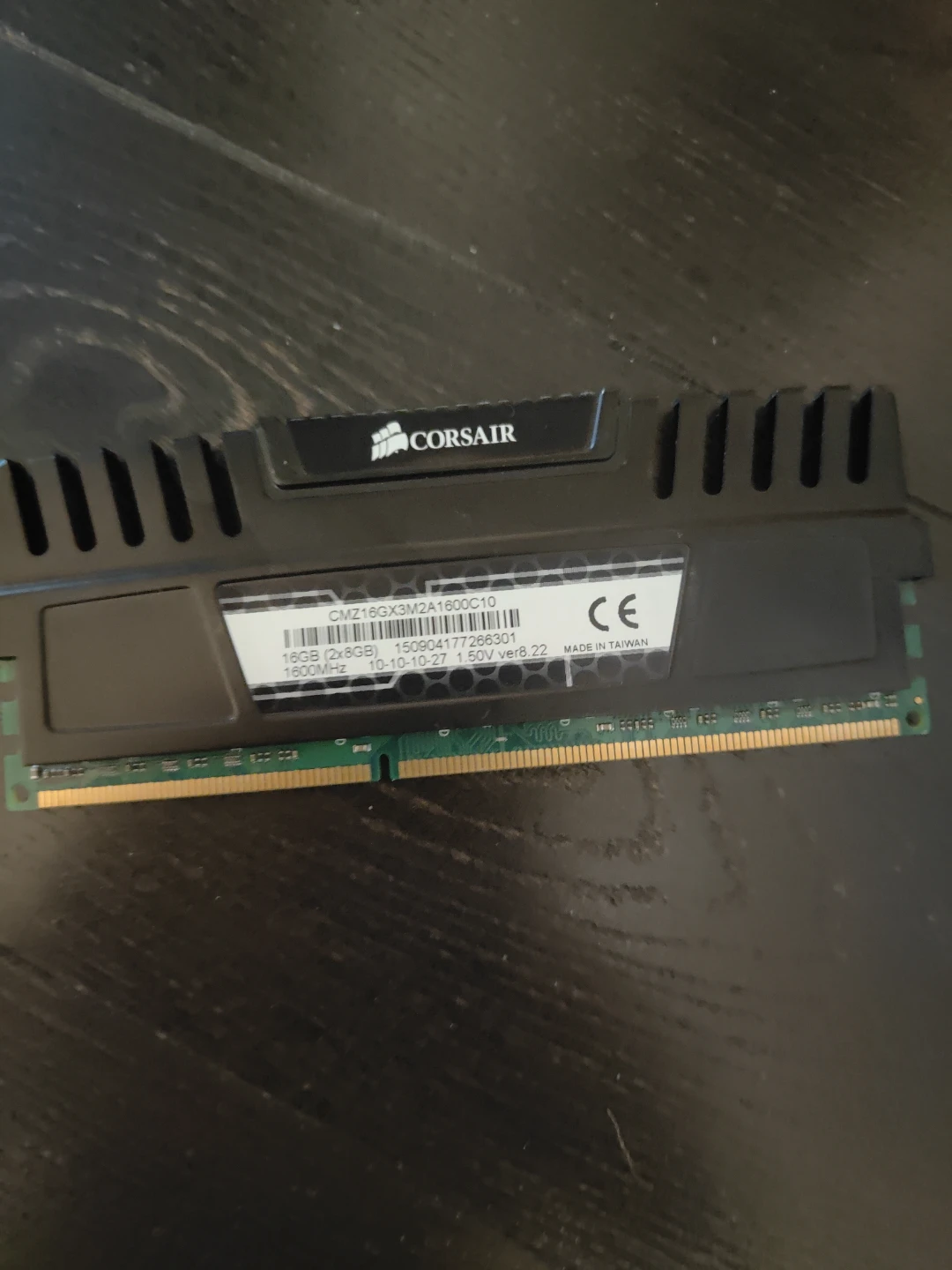 Corsair Vengeance 8GB DDR3 RAM CMZ8GX3M1A1600C10 - photo 2