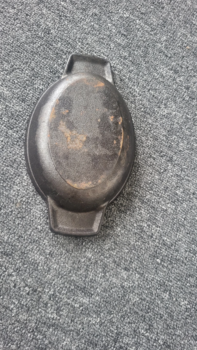 small Cast Iron Mini Pot with Handles - photo 2