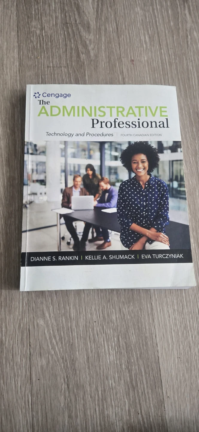 The Administrative Professional: Technology and Procedures