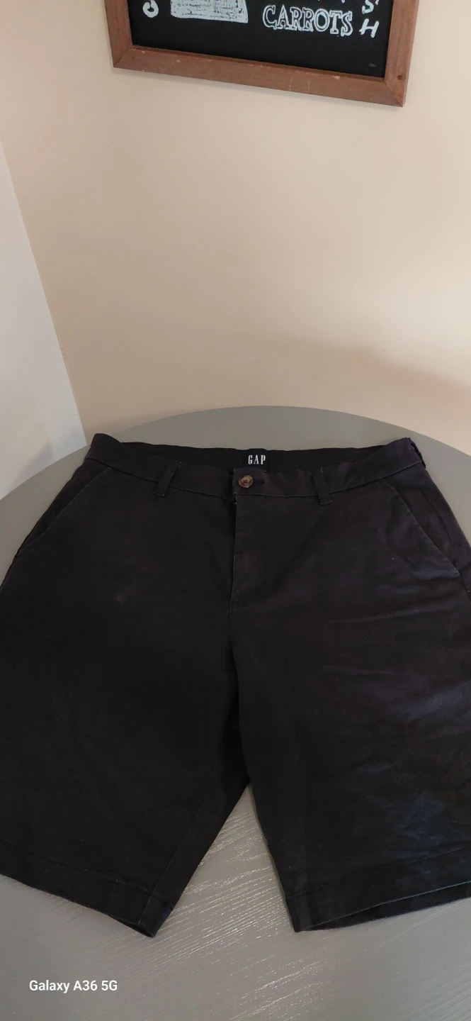 GAP Men's Dark Chino Shorts