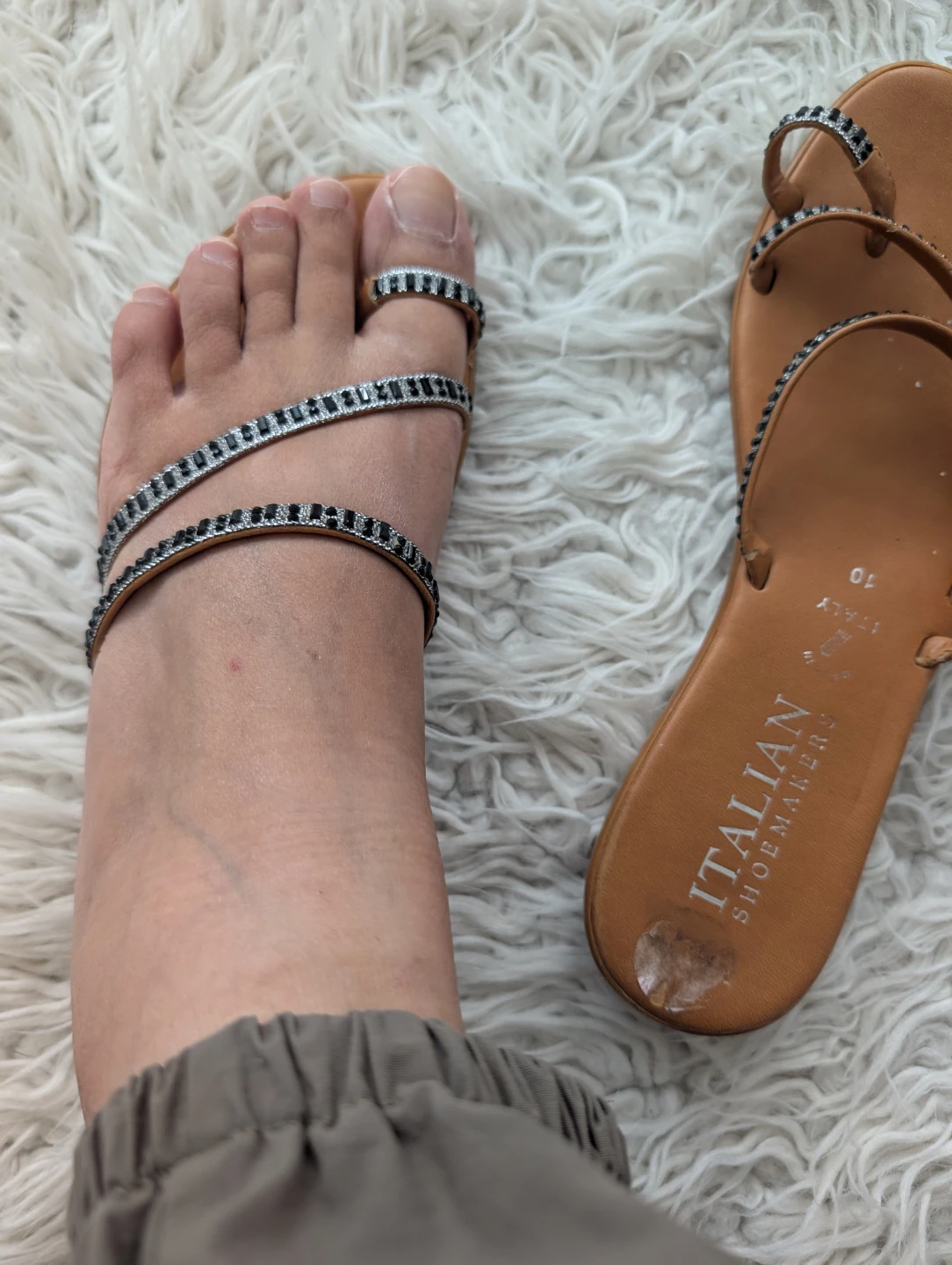 Italian Shoemakers Women's Sandals Size 10 - photo 2