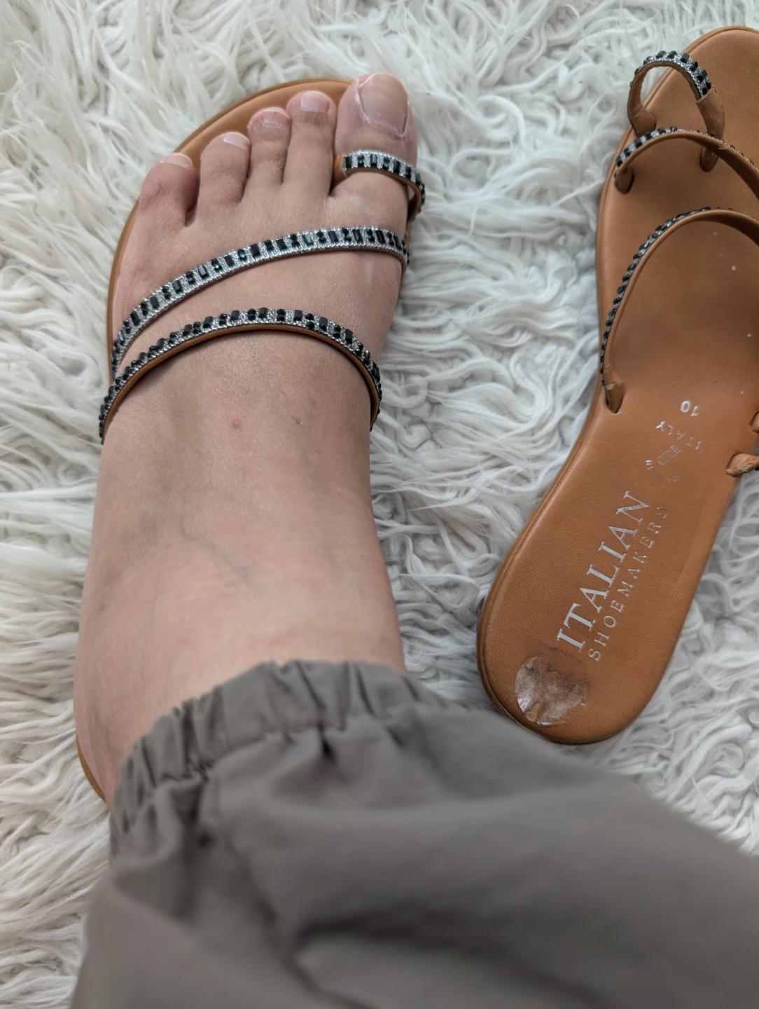 Italian Shoemakers Women's Sandals Size 10 - photo 3