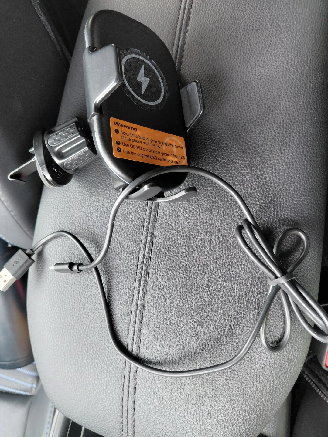 Wireless Car Charger Mount - photo 2