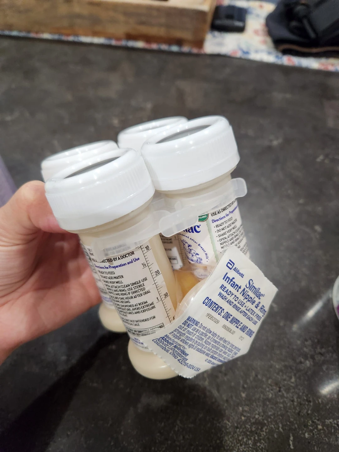 Similac Organic Infant Formula (Ready-to-Feed) – 4 Bottles - photo 2