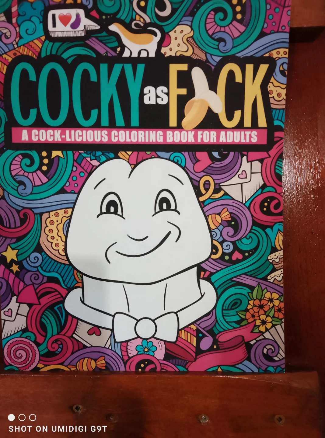 Cocky as F*ck Coloring Book for Adults
