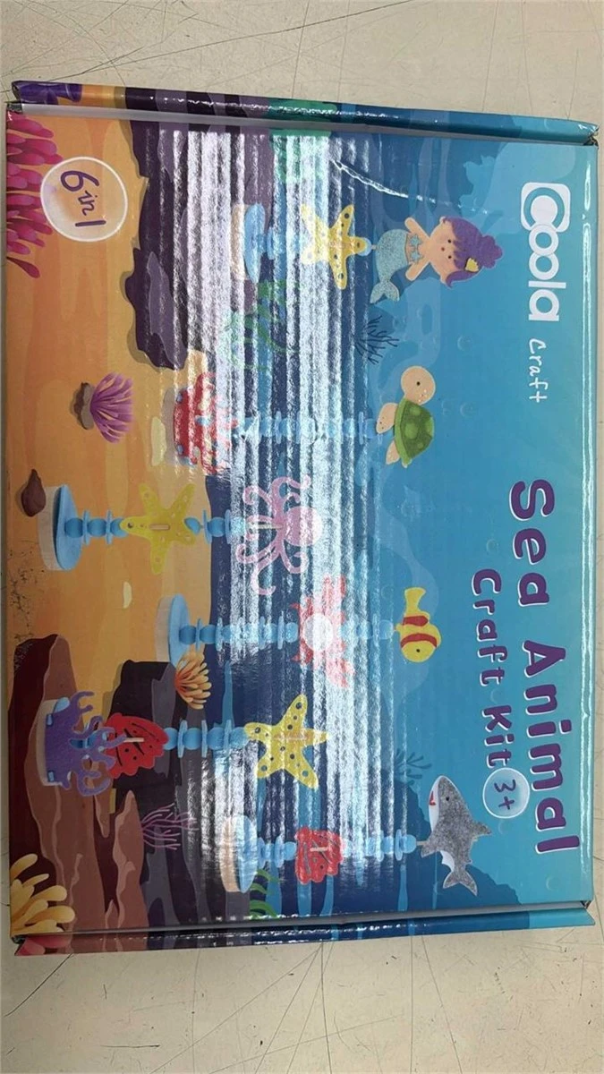 Coola Craft Sea Animal Craft Kit 6-in-1 (Ages 3+) - photo 2