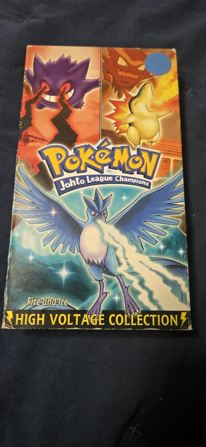 Pokemon Johto League Champions VHS - High Voltage Collection