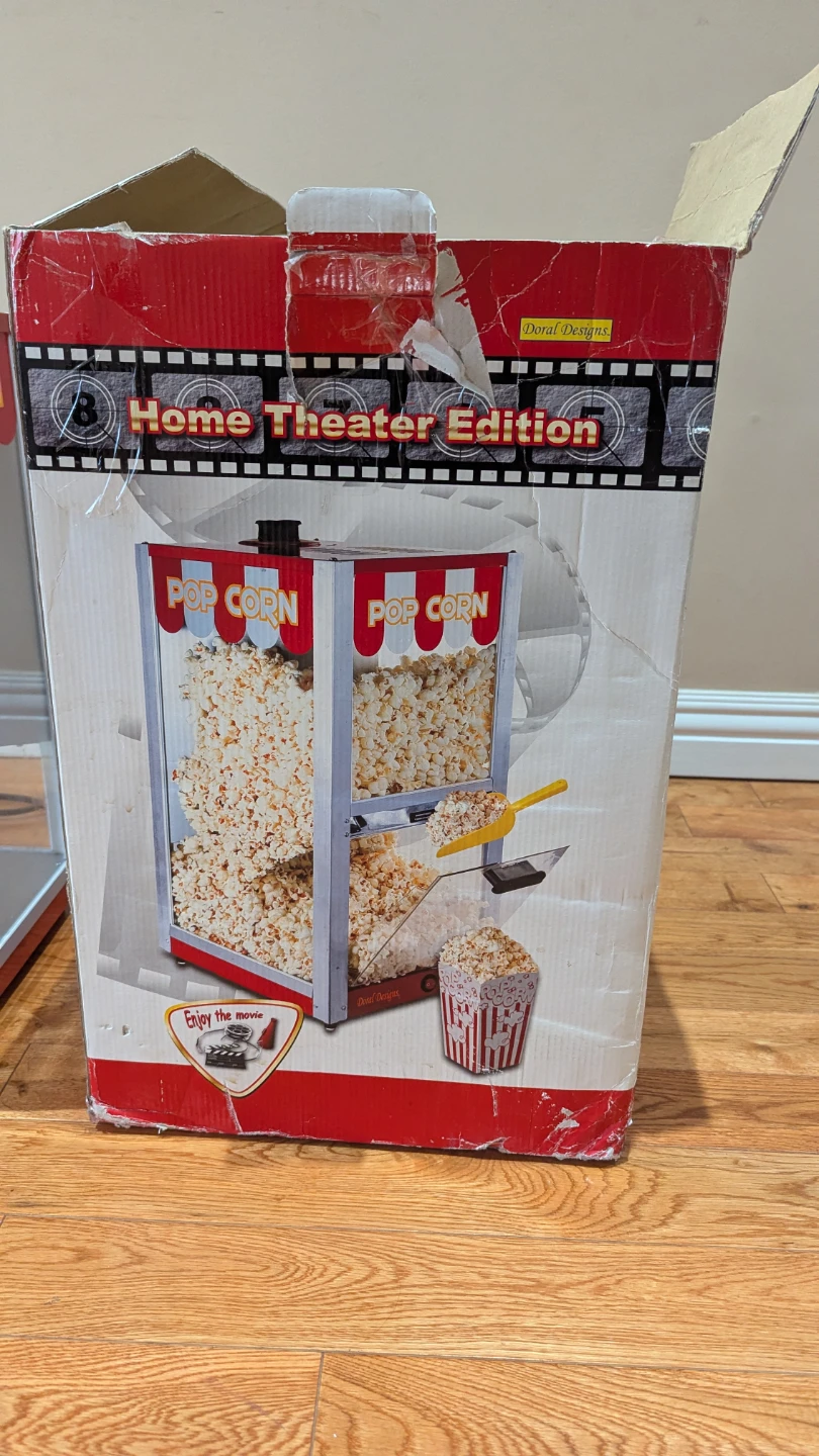 Home Theater Edition Popcorn Machine - photo 4
