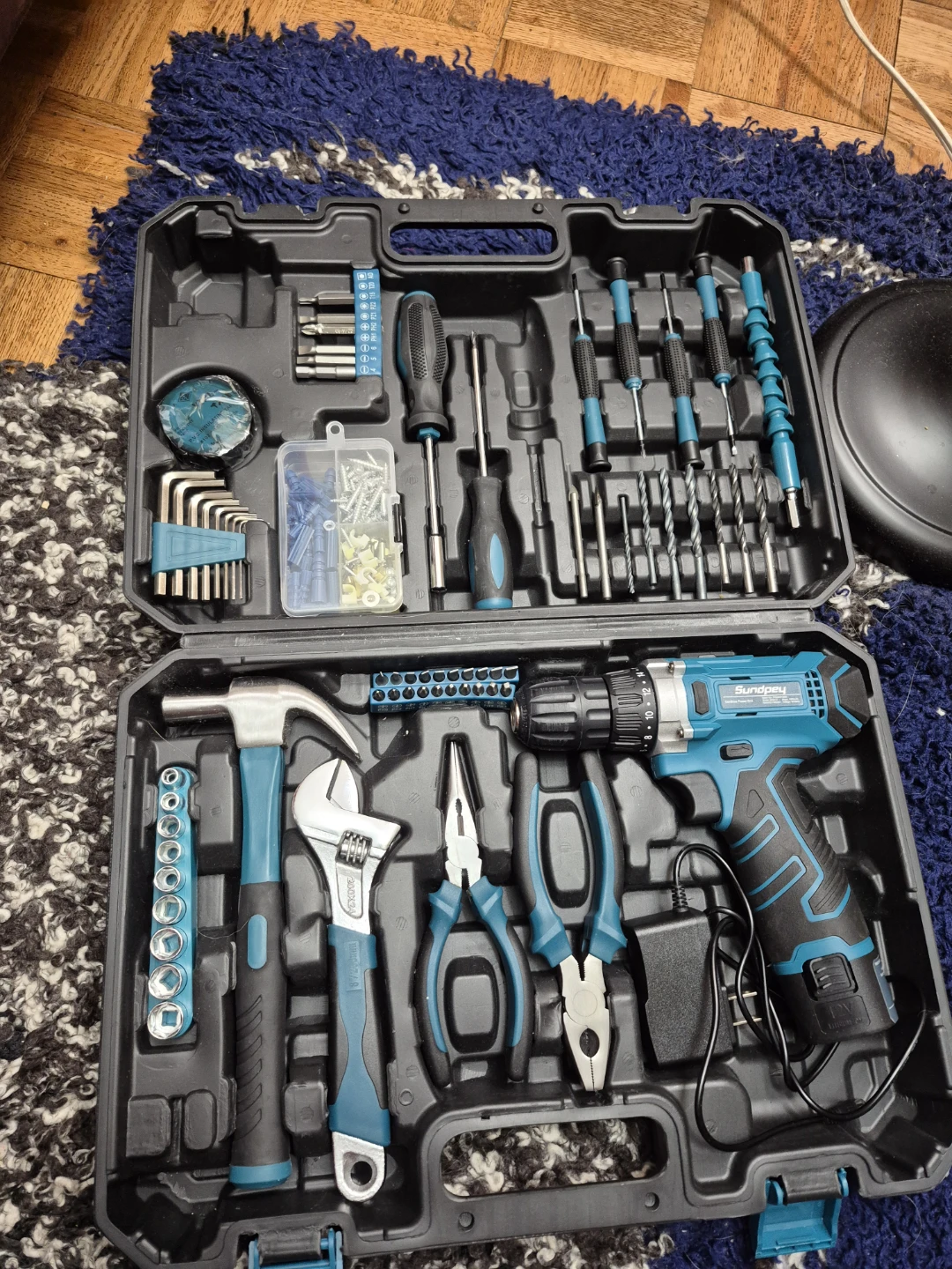 Sundpey Power Cordless Electric Drill 12V  Kit - photo 2