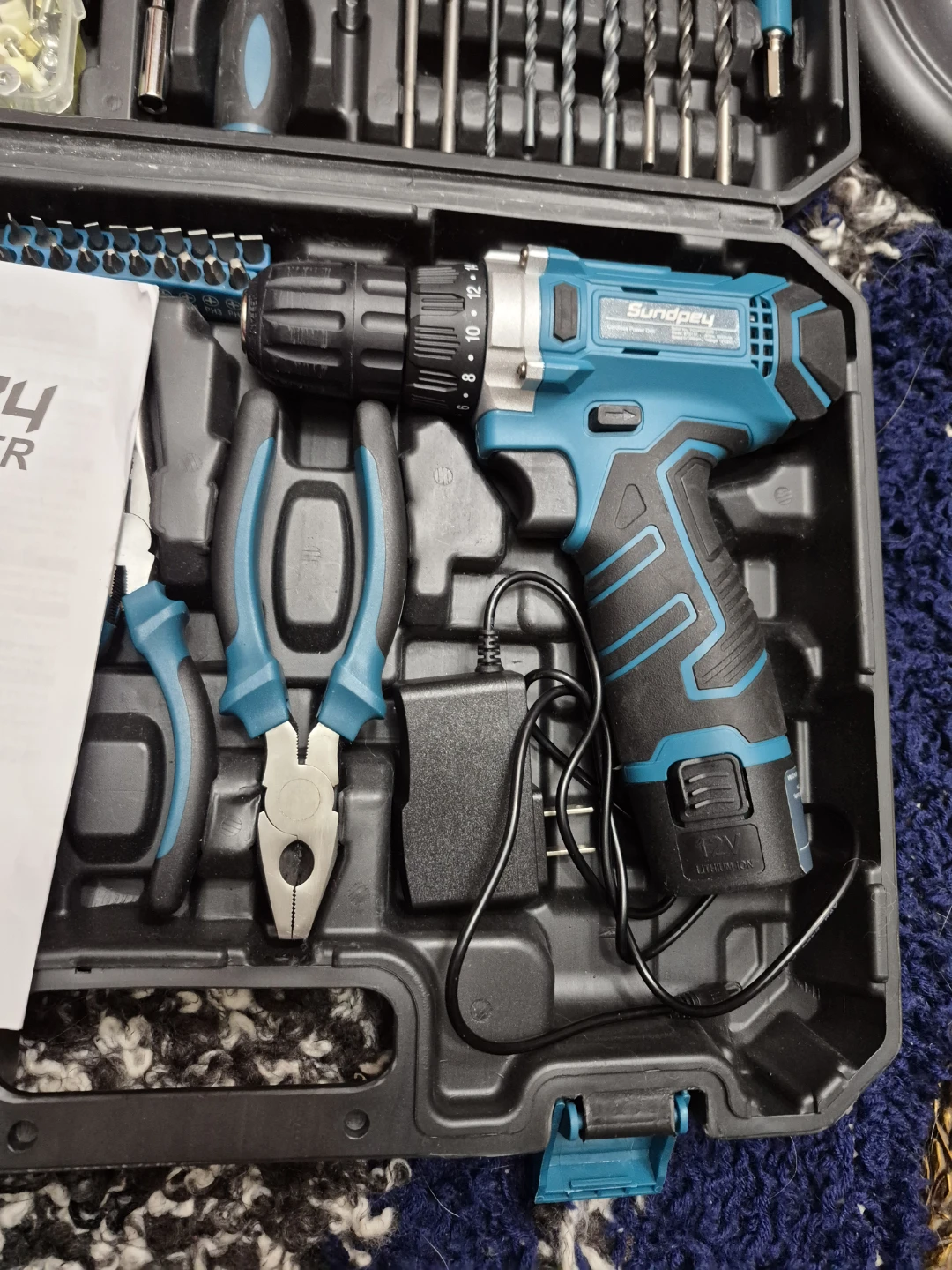 Sundpey Power Cordless Electric Drill 12V  Kit - photo 5
