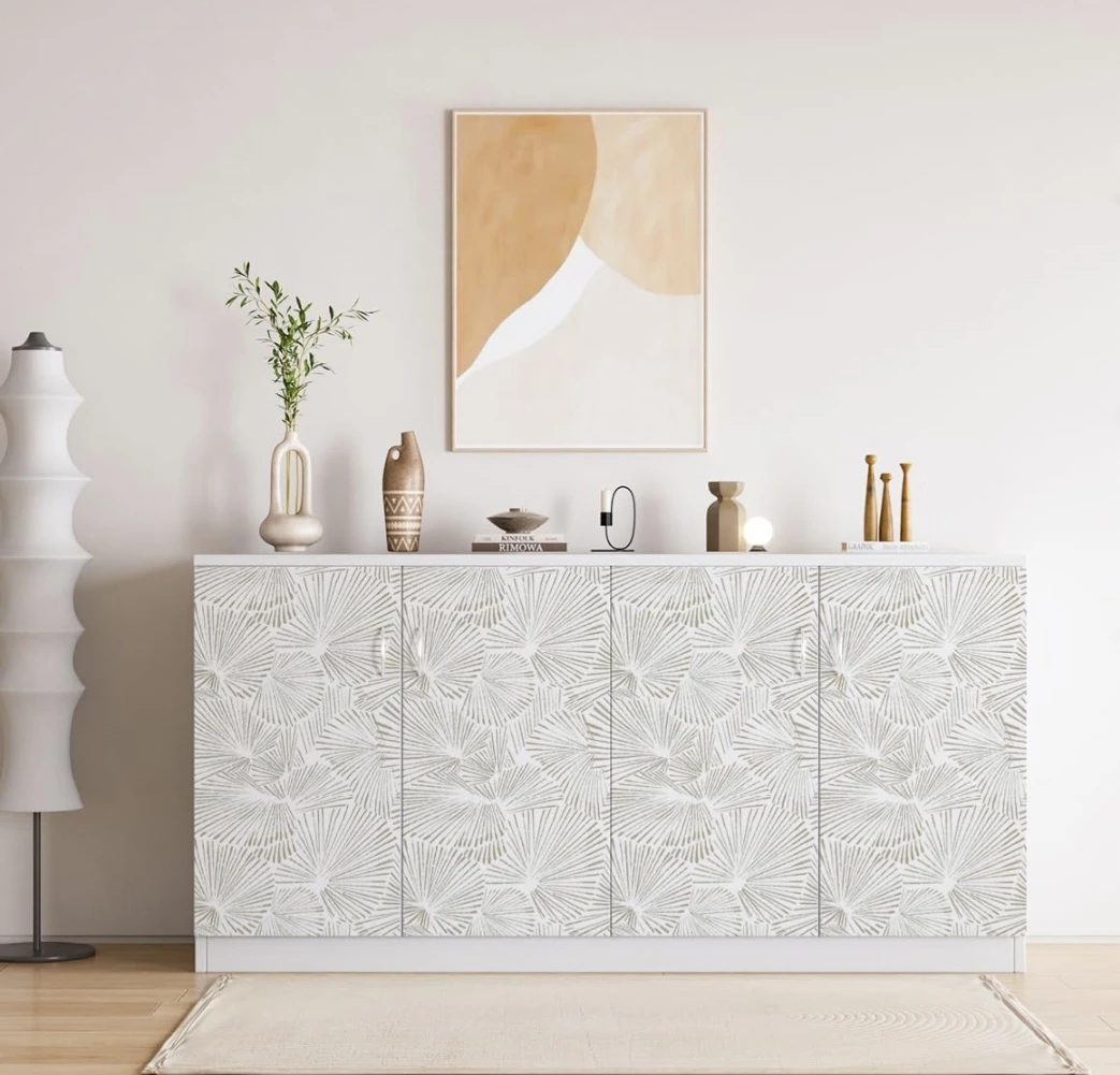 Modern Geometric Decorative Peel & Stick Wallpaper 17.5"x118" - photo 3