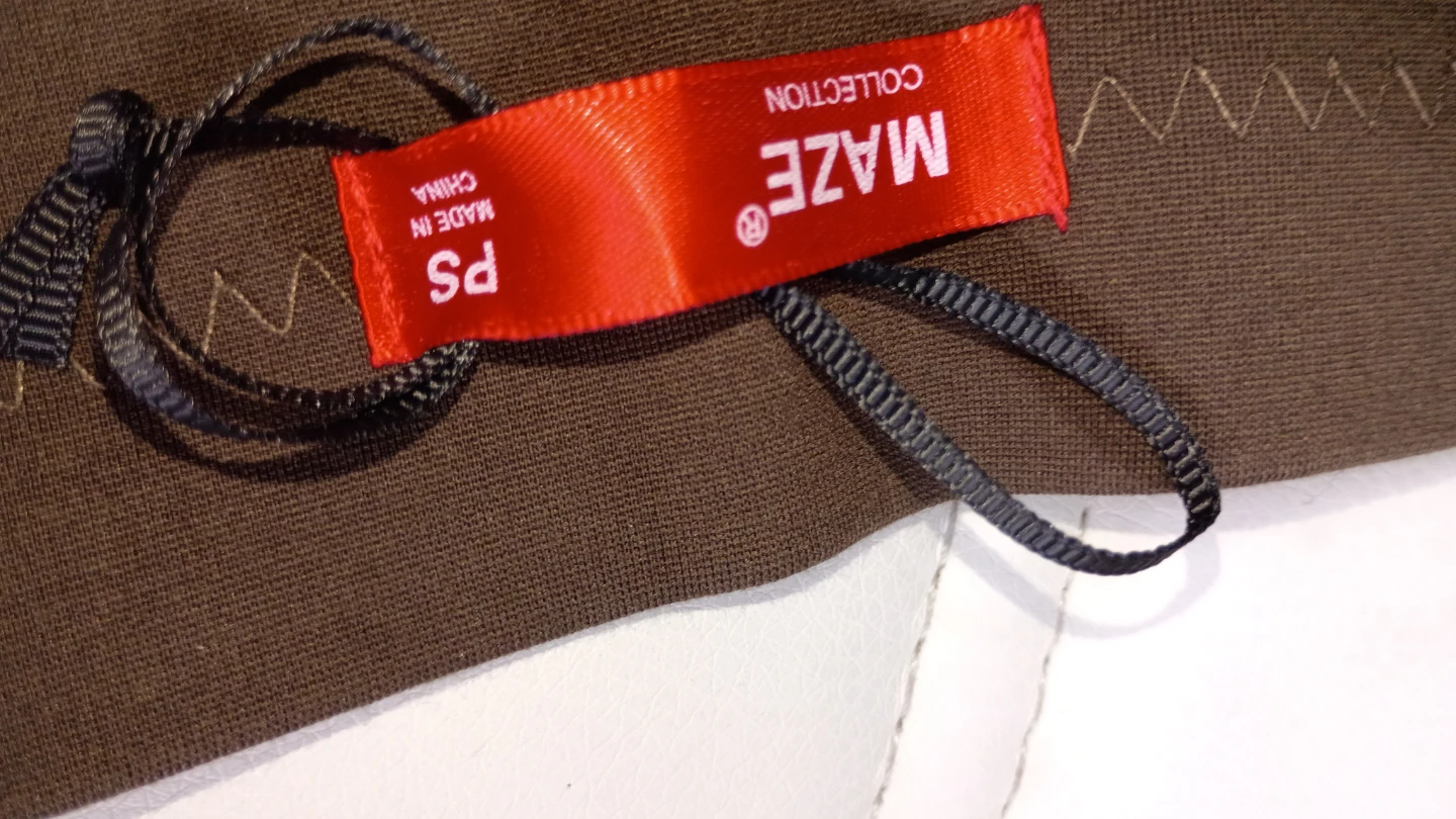MAZE Collection Brown Pants Size PS - photo 4