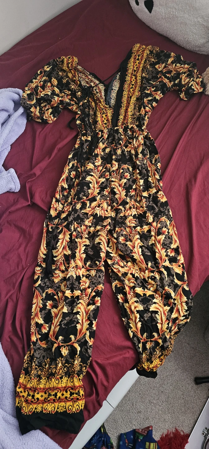 Women's Patterned Jumpsuit - photo 2