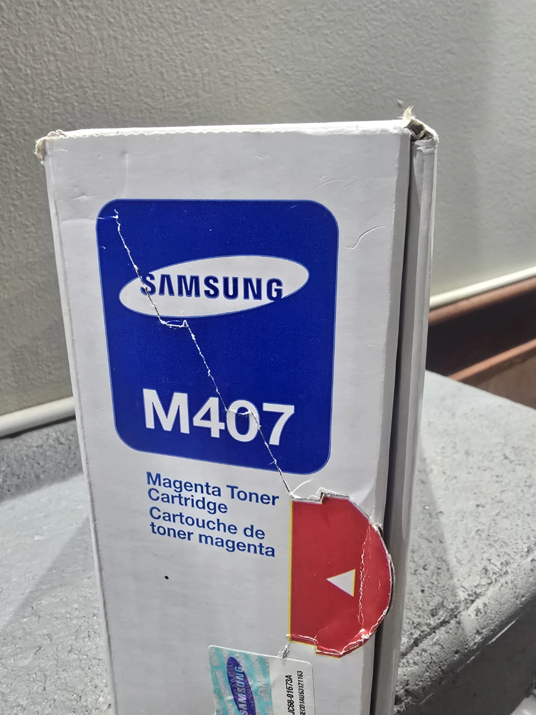 Samsung Magenta & Yellow Toner Cartridges CLT-M407S & CLT-Y407S