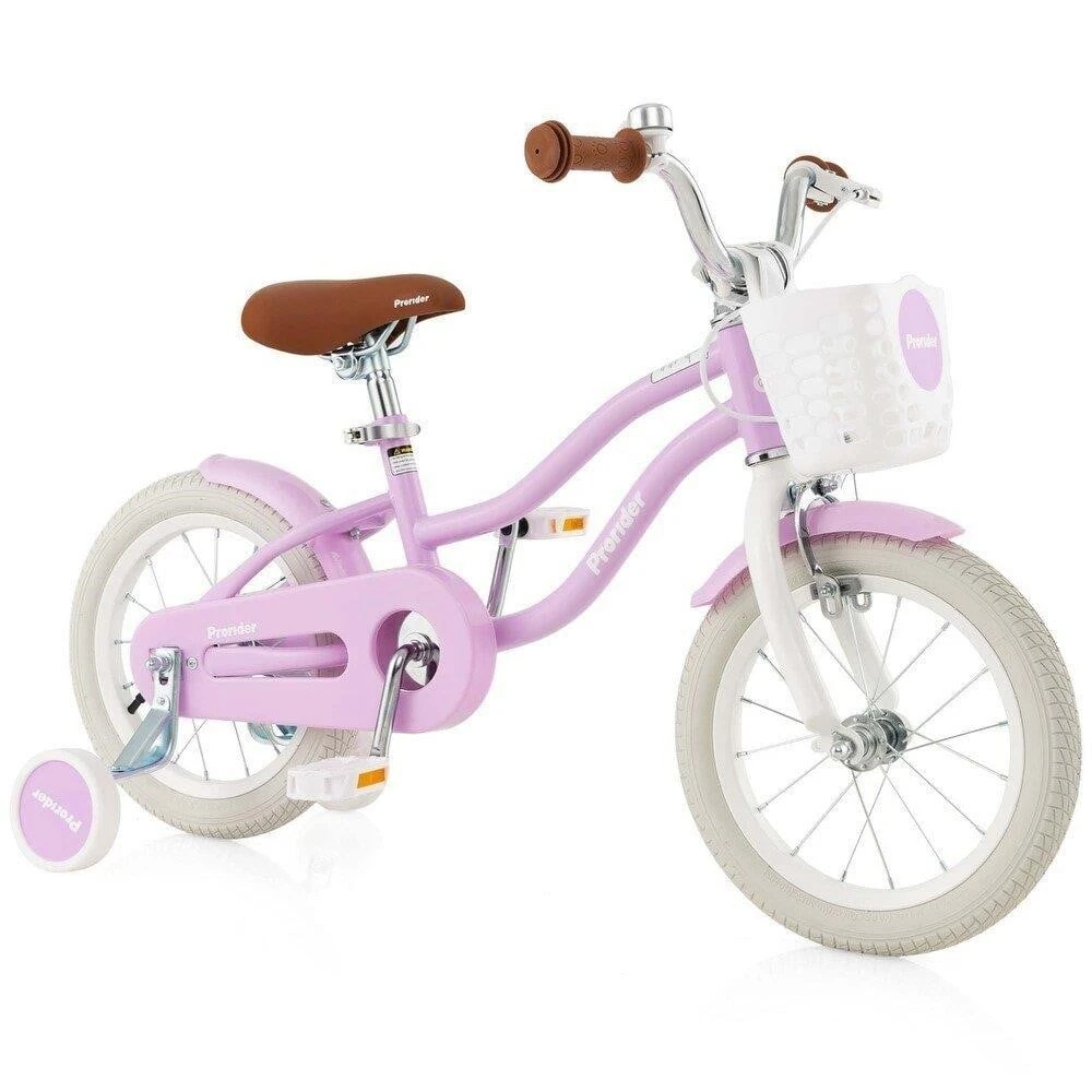 Brand New-> children Bike 14" Pink with Training Wheels
