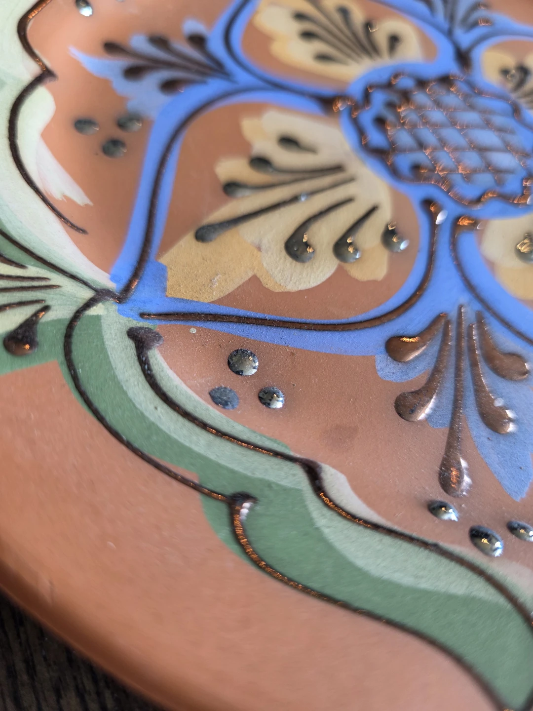 Terracotta plate - photo 2