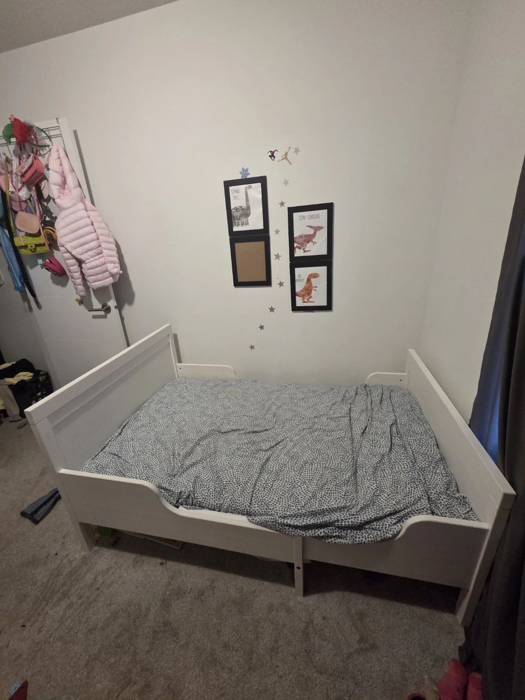 IKEA SUNDVIK Extendable Bed Frame - White