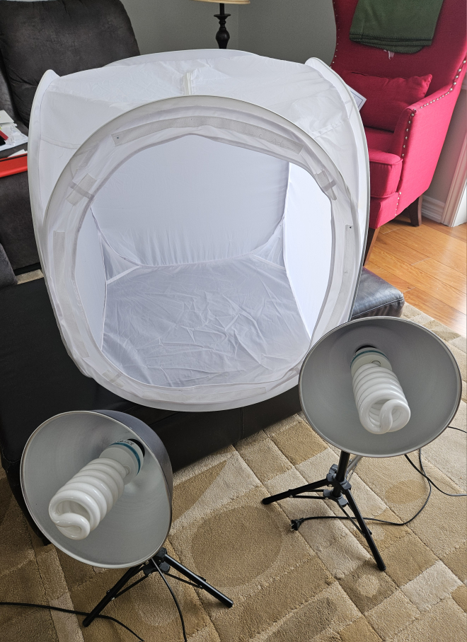 Photo Studio Light Box Tent with 2 Lamps - photo 3
