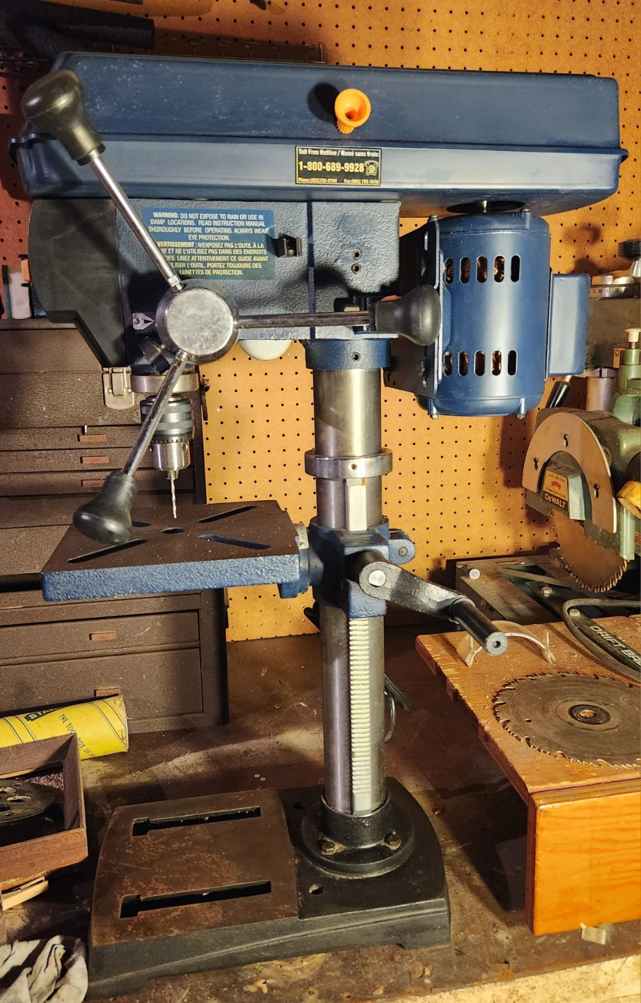 Mastercraft 5-Speed Drill Press - photo 2
