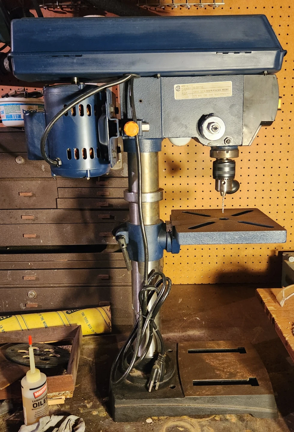 Mastercraft 5-Speed Drill Press - photo 3