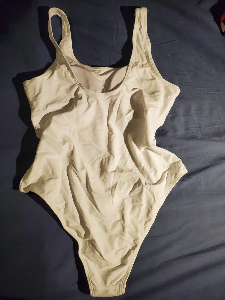 SHEIN White One-Piece Swimsuit XL - photo 3