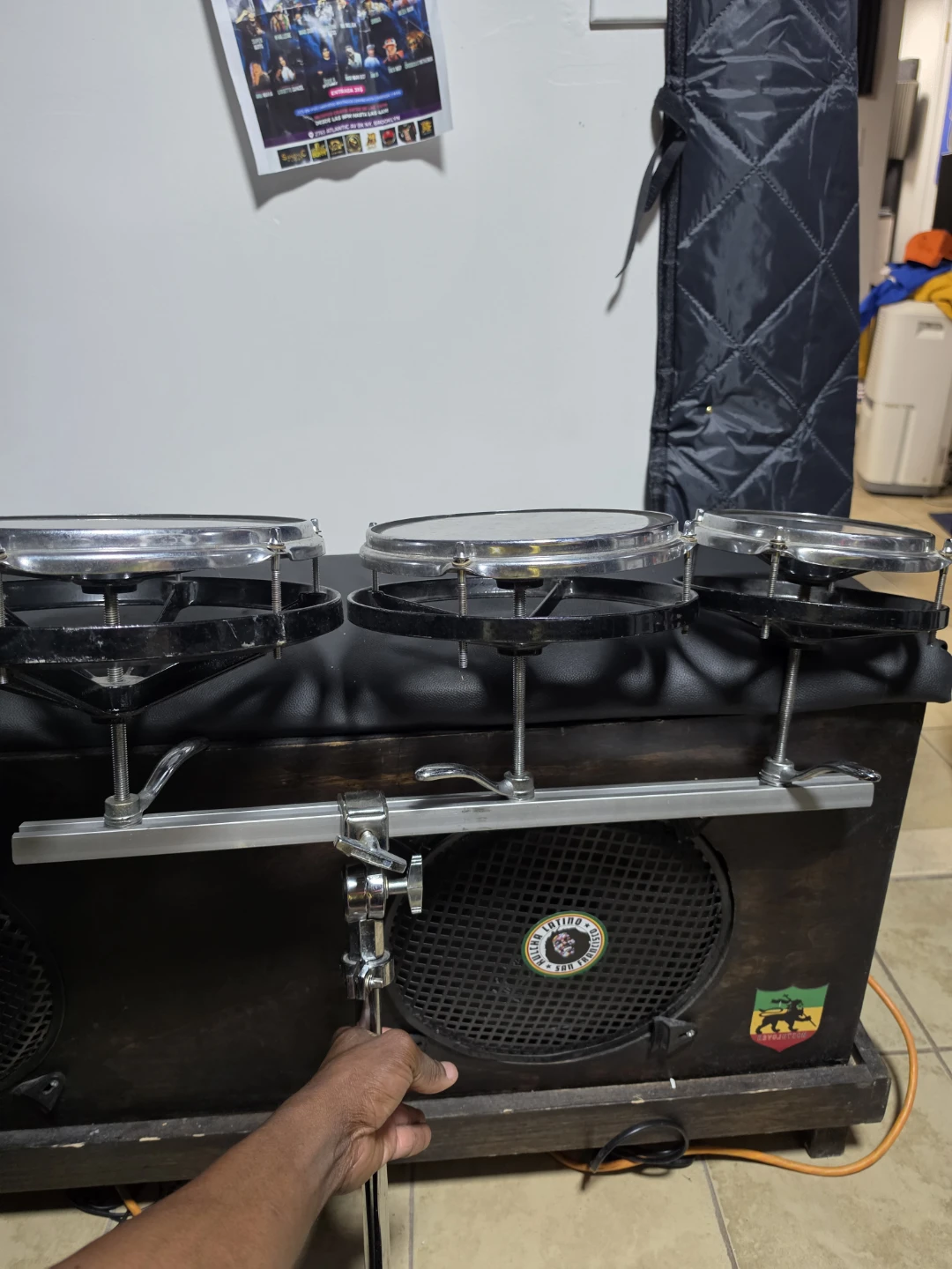 Set of 3 Percussion Drums - photo 2