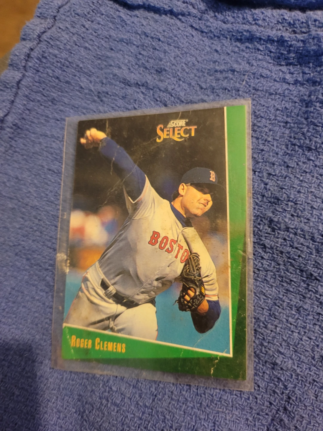 1992 Score Select Roger Clemens Baseball Card - photo 2