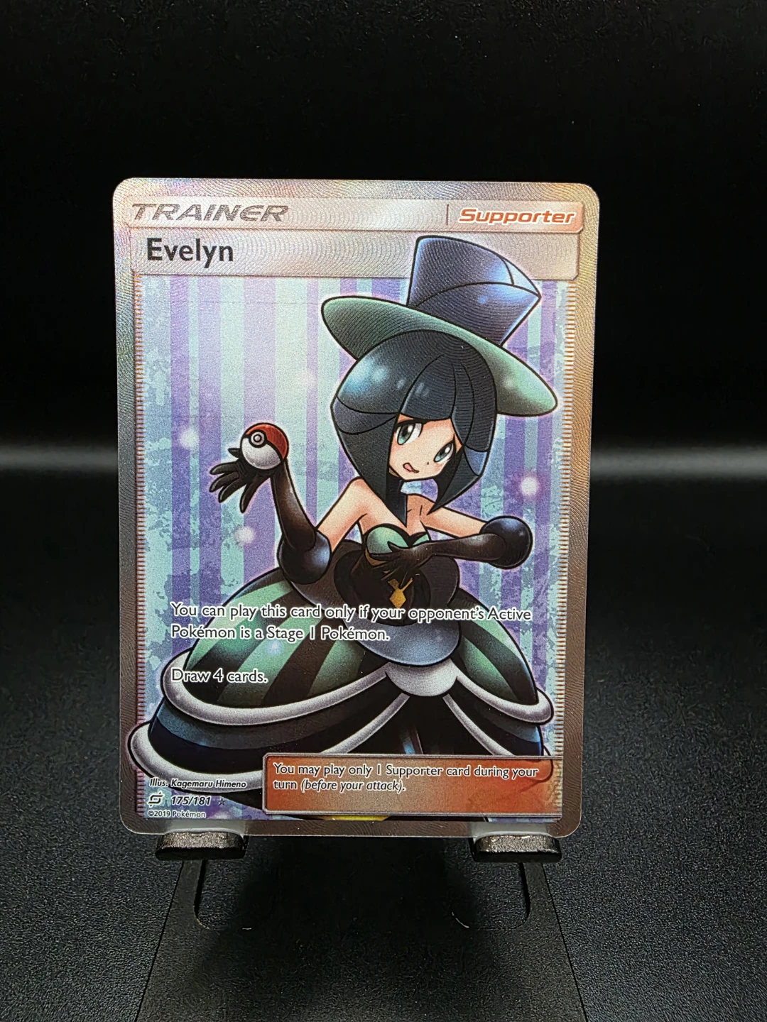 Trainer Evelyn Pokemon Card