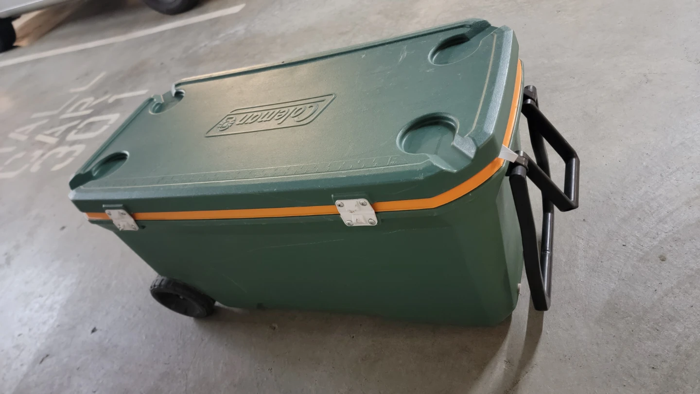Coleman 316 Series 52 Quart Cooler with Wheels - Green - photo 3